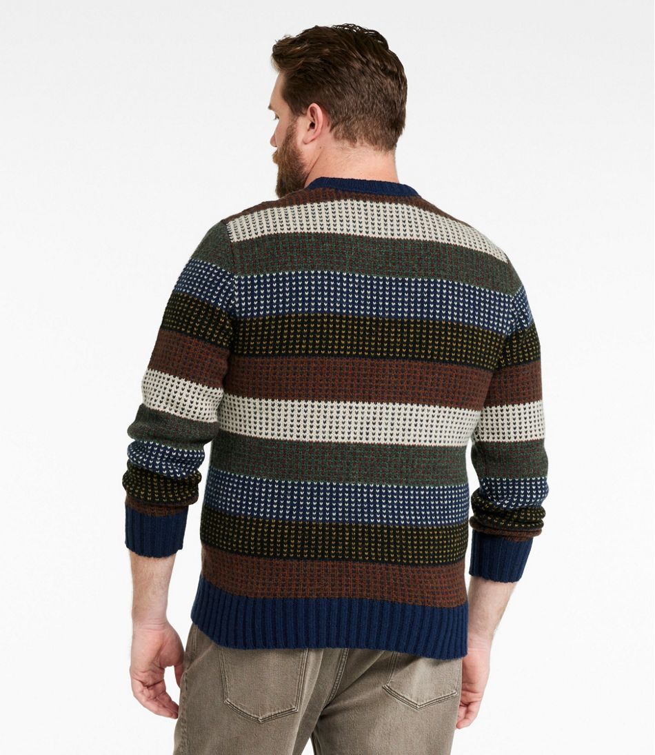 Men's Signature 1980 Matinicus Rock Sweater, Crewneck, Stripe - L.L.Bean Essential