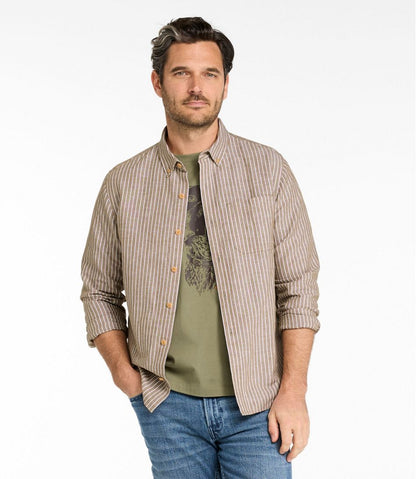 Men's Signature Wharfside Linen Blend Shirt - L.L.Bean Value
