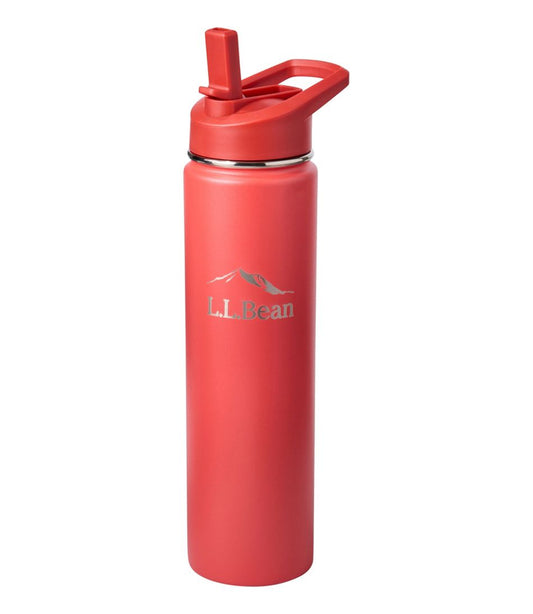 Bean Canteen Insulated Straw Water Bottle, 25 oz. - L.L.Bean Great Value