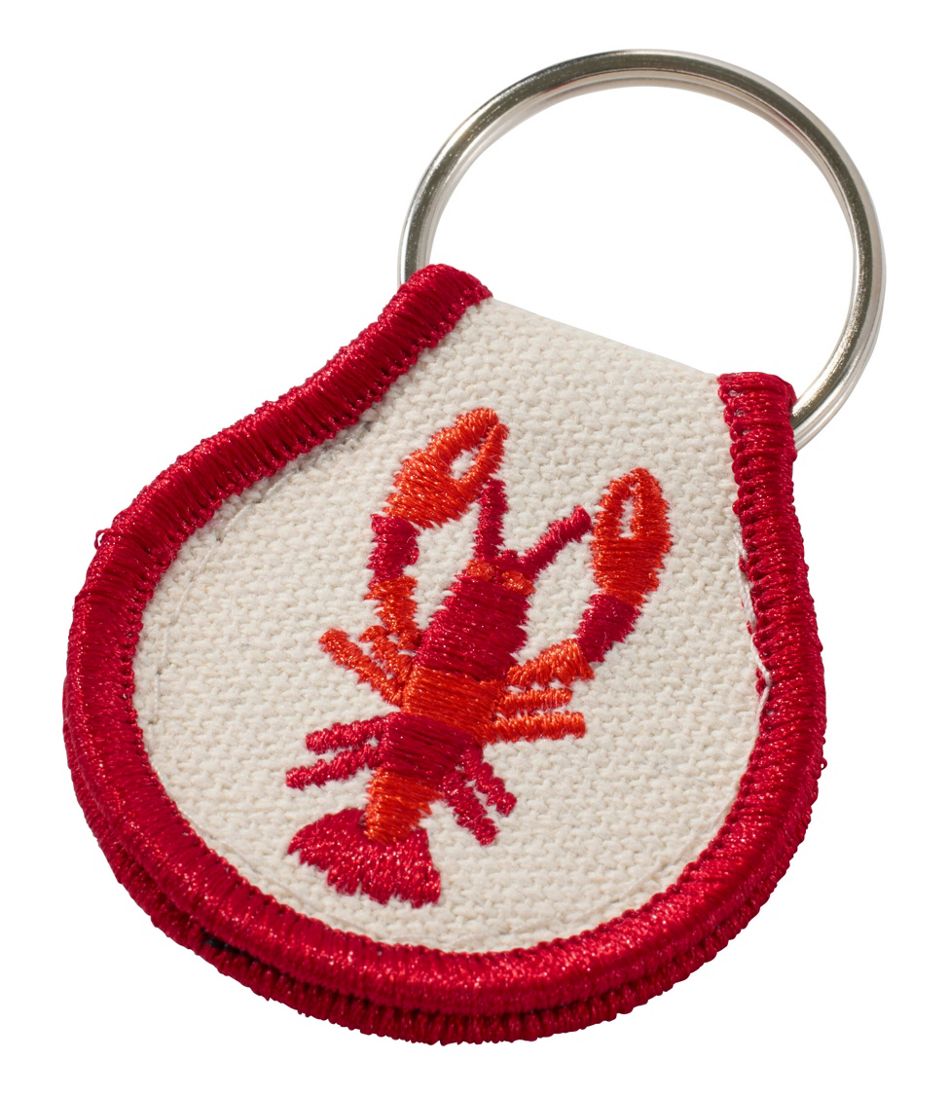 Embroidered Patch Charm, Lobster - L.L.Bean Essential