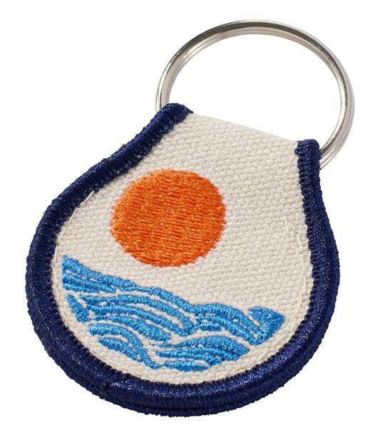 Embroidered Patch Charm, Sun & Waves - L.L.Bean Quality