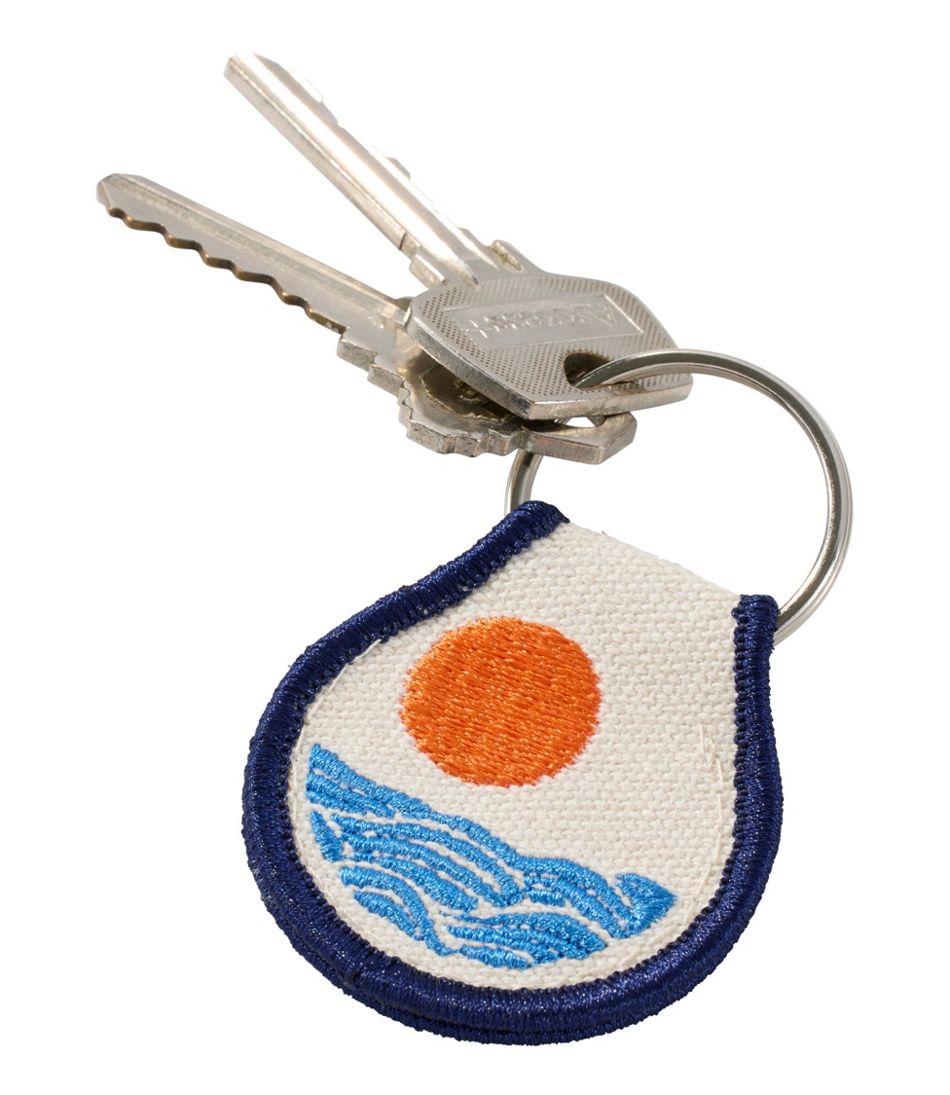 Embroidered Patch Charm, Sun & Waves - L.L.Bean Quality