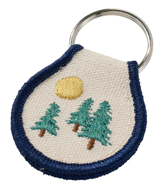 Embroidered Patch Charm, Trees - L.L.Bean Everyday