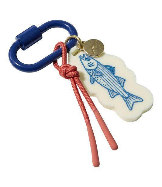 Carabiner Tassel Charm, Fish - L.L.Bean Value