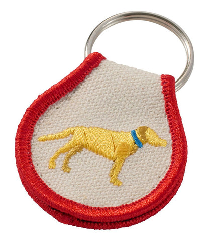 Embroidered Patch Charm, Yellow Lab - L.L.Bean Essential