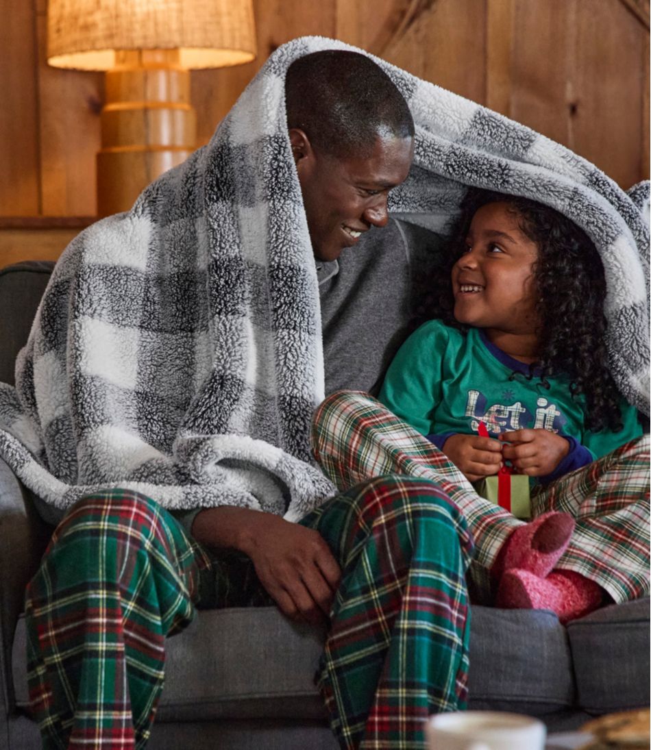 Cozy Plush Throw, Plaid - L.L.Bean Great Value