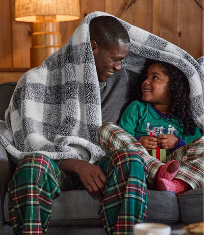 Cozy Plush Throw, Plaid - L.L.Bean Great Value