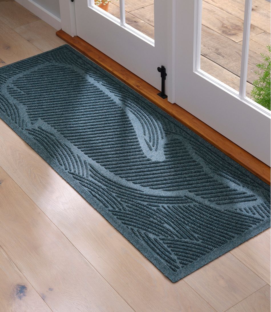 Everyspace Recycled Waterhog Wide Doormat, Swimming Whale - L.L.Bean Customer Favorite