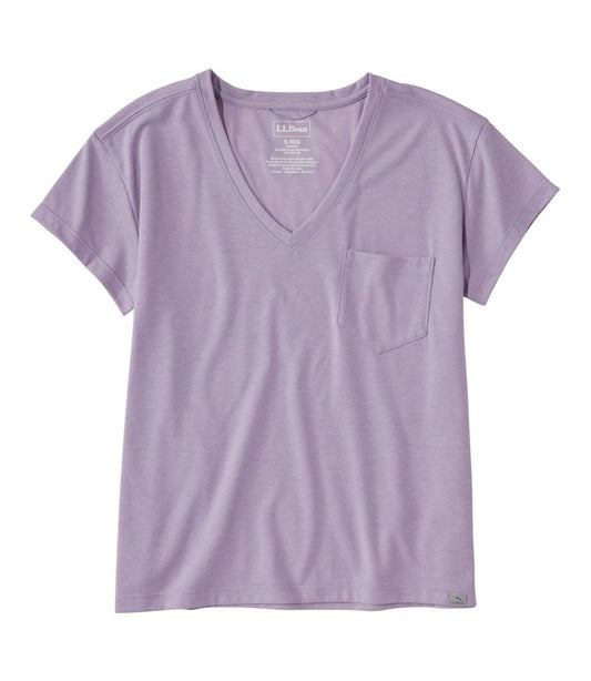 Women's Vista Camp Tee, Short-Sleeve V-Neck - L.L.Bean Essential