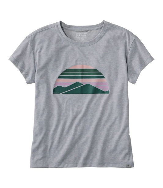 Women's Vista Camp Tee, Short-Sleeve Graphic Crew - L.L.Bean Customer Favorite