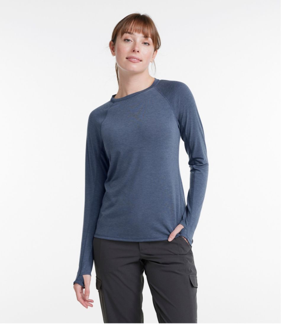 Women's Everyday SunSmart® Tee, Crewneck Long-Sleeve - L.L.Bean Everyday