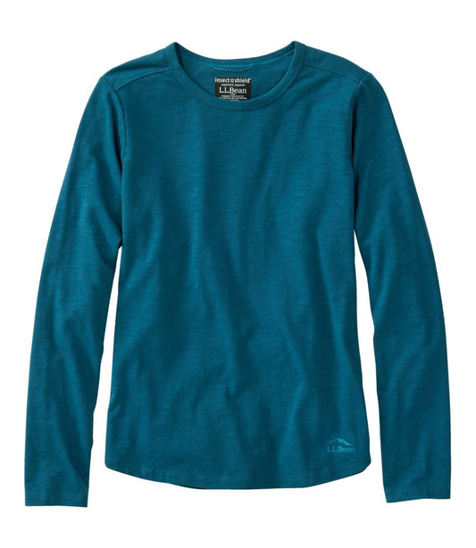 Women's Insect Shield Field Tee, Long-Sleeve - L.L.Bean Customer Favorite