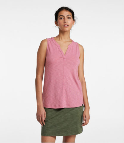 Women's Streamside Tank, Splitneck - L.L.Bean Great Value