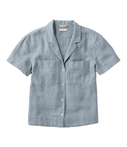 Women's Signature Hemp/Cotton Camp Shirt, Short-Sleeve - L.L.Bean Quality