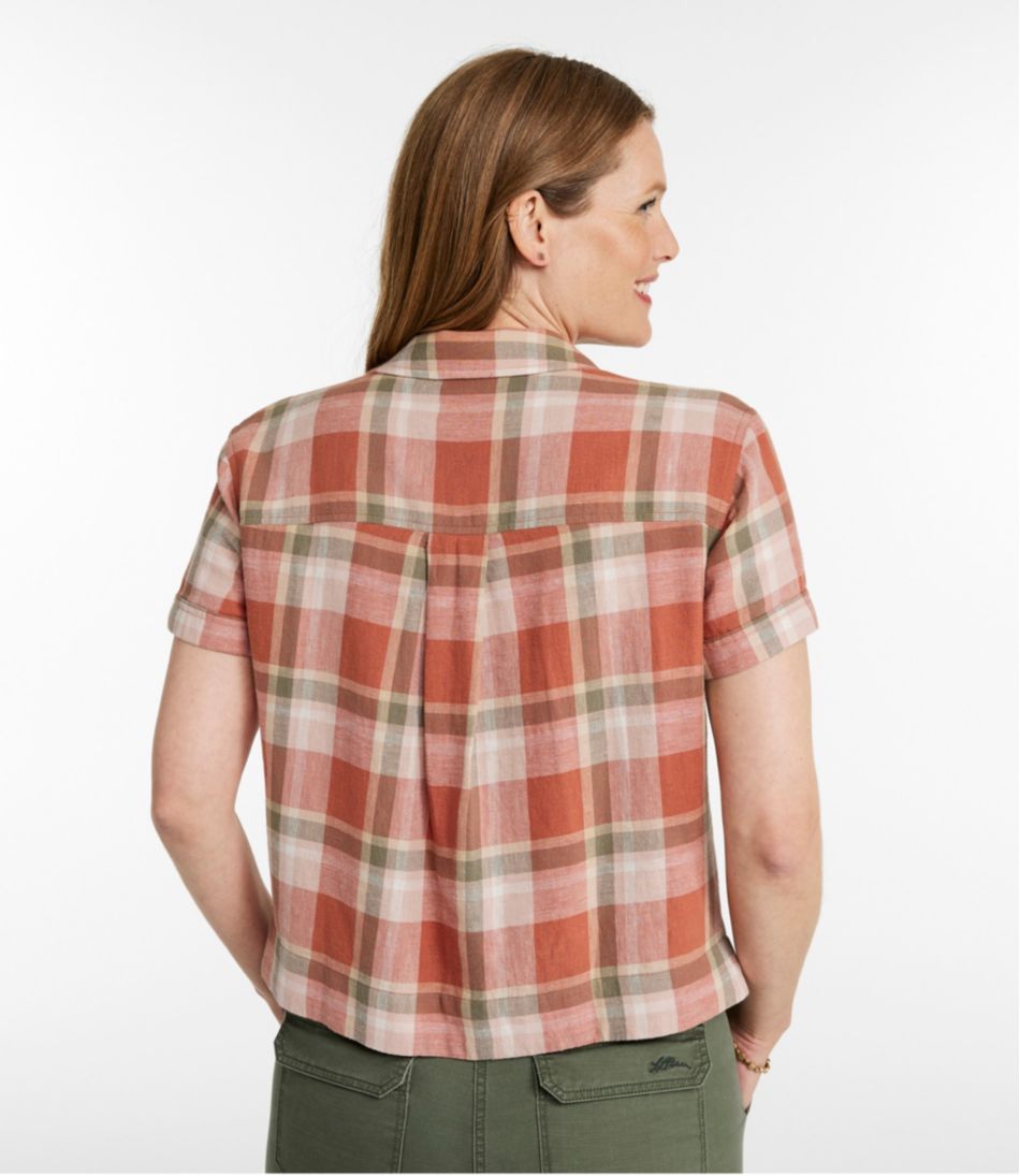 Women's Signature Hemp/Cotton Camp Shirt, Short-Sleeve - L.L.Bean Quality