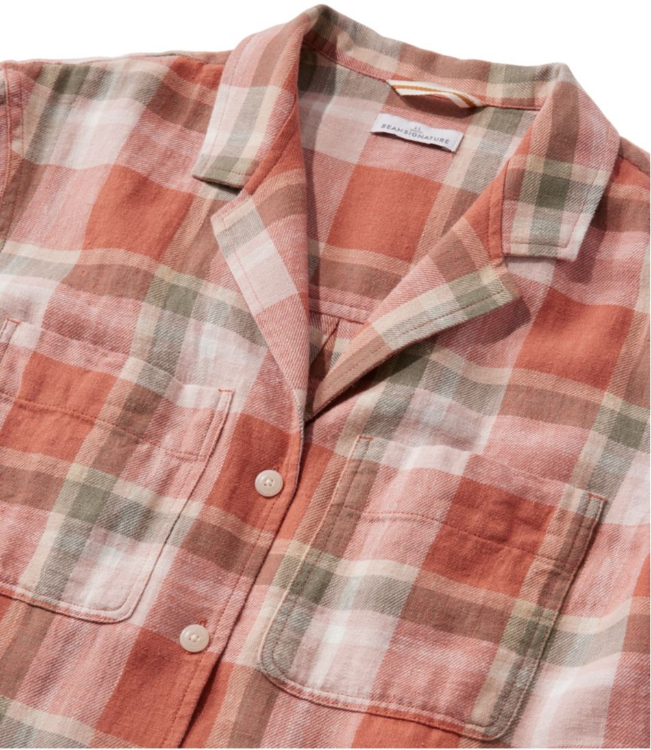 Women's Signature Hemp/Cotton Camp Shirt, Short-Sleeve - L.L.Bean Quality