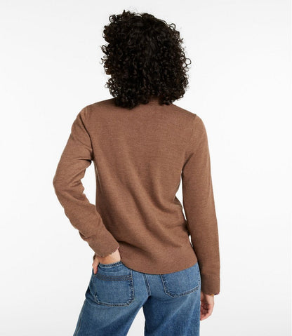 Women's Essential Merino Wool Sweater, Cardigan - L.L.Bean Quality