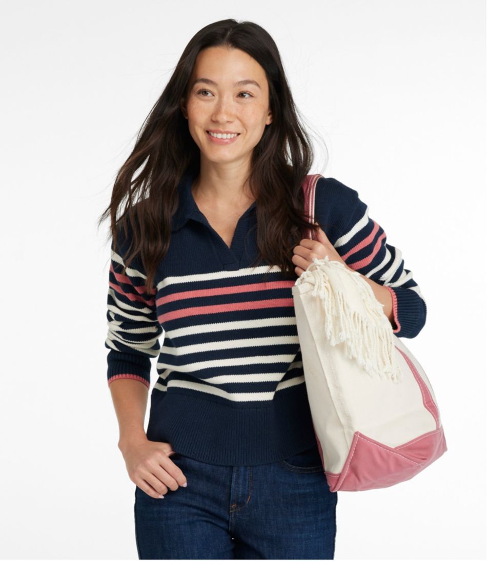Women's Signature Original Cotton Sweater, Polo - L.L.Bean Latest
