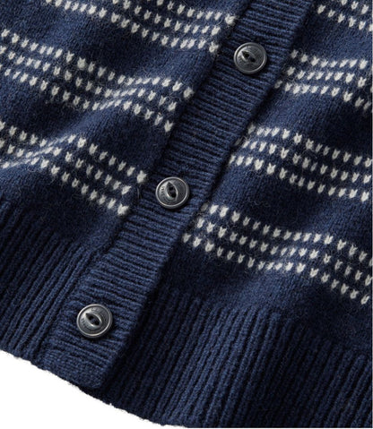 Women's Bean's Classic Ragg Wool Sweater, Button-Front Cardigan Novelty - L.L.Bean Customer Favorite