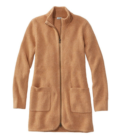Women's SuperSoft Waffle Sweater, Coatigan - L.L.Bean Quality
