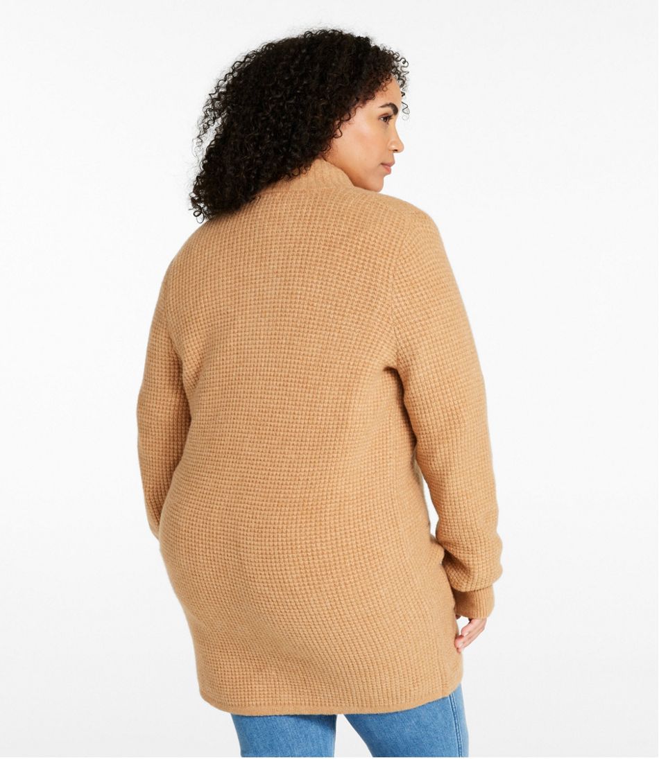 Women's SuperSoft Waffle Sweater, Coatigan - L.L.Bean Quality