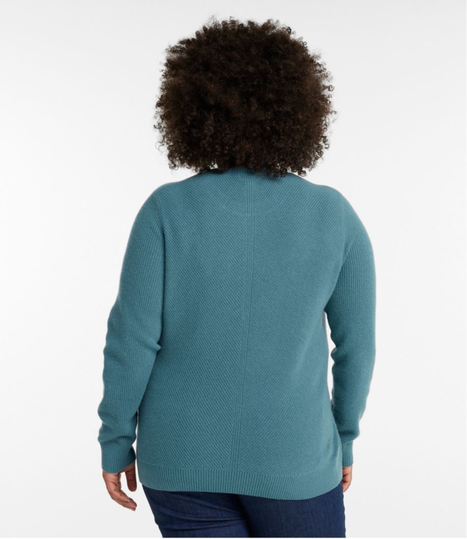 Women's Classic Cashmere Textured Sweater, Crewneck - L.L.Bean Trusted