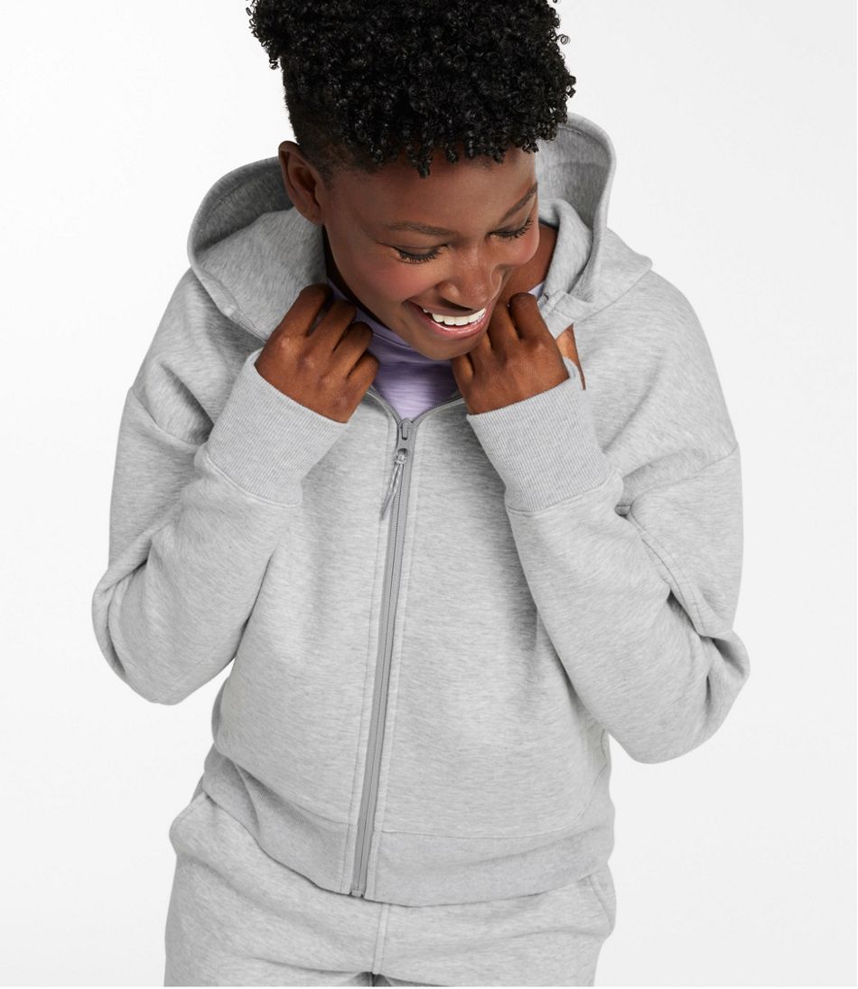 Women's Multisport Lifestyle Hoodie, Oversized Full-Zip - L.L.Bean Classic