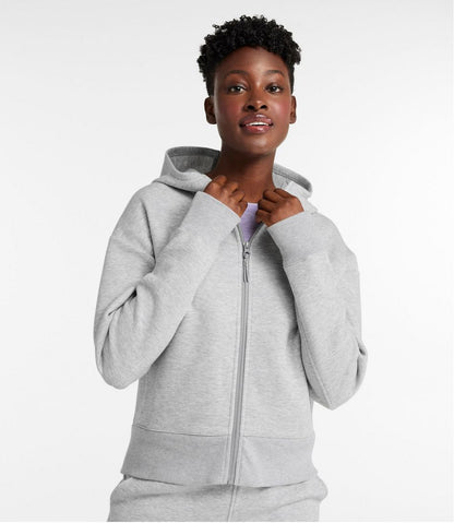 Women's Multisport Lifestyle Hoodie, Oversized Full-Zip - L.L.Bean Classic