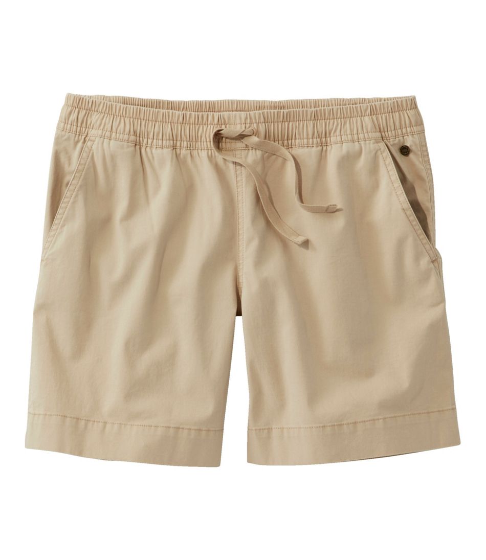 Women's Lakewashed Dock Shorts, Mid-Rise - L.L.Bean Classic