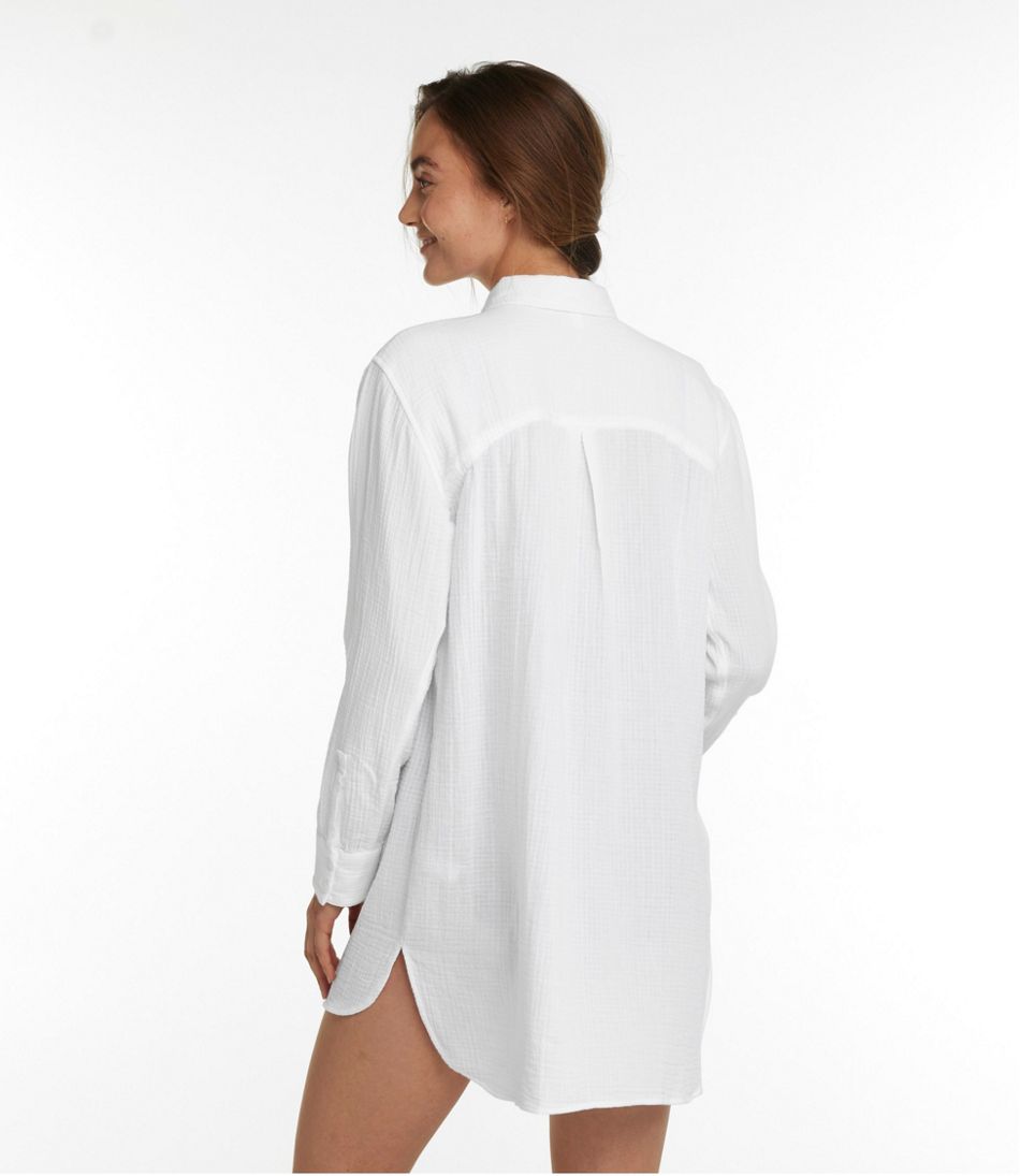 Women's Cloud Gauze Cover-Up Shirt - L.L.Bean Classic