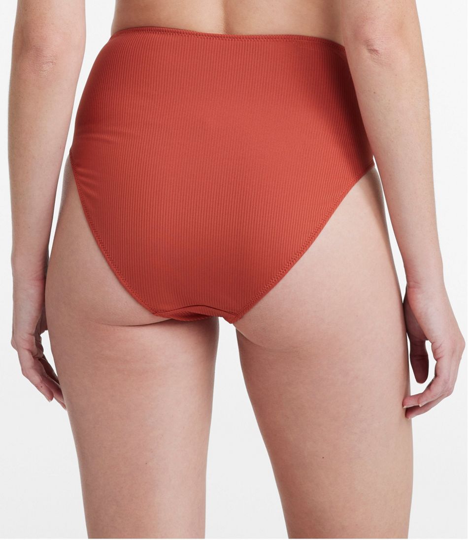 Women's Sea Cove Swimwear, High-Waist Brief - L.L.Bean Everyday