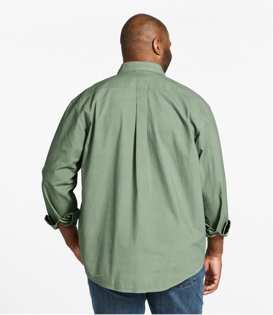 Men's Sunwashed Canvas Shirt, Traditional Fit - L.L.Bean Trusted