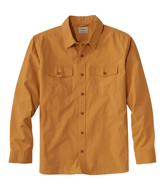 Men's Riverton Ripstop Shirt, Long-Sleeve, Traditional Untucked Fit - L.L.Bean Everyday