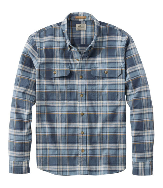 Men's Stonecoast Hemp Shirt, Long-Sleeve, Slightly Fitted Untucked Fit - L.L.Bean Customer Favorite