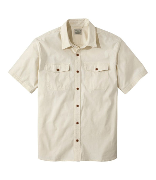 Men's Riverton Ripstop Shirt, Short-Sleeve, Traditional Untucked Fit - L.L.Bean Value