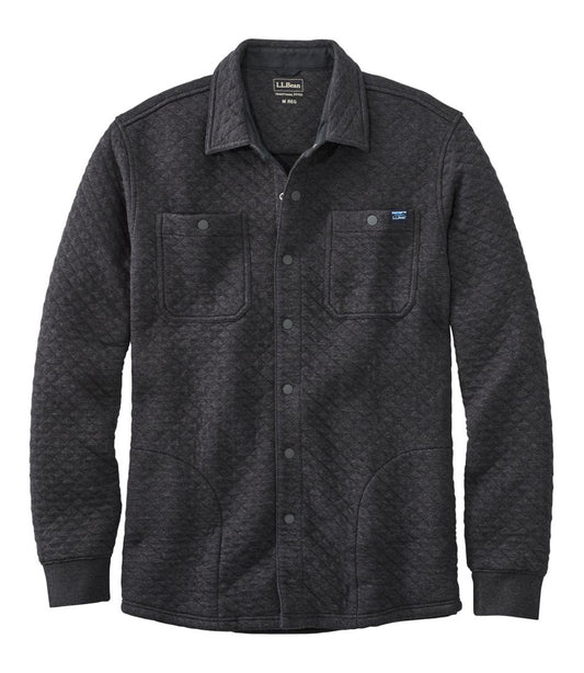 Men's Quilted Sweatshirts, Snap Overshirt - L.L.Bean Everyday