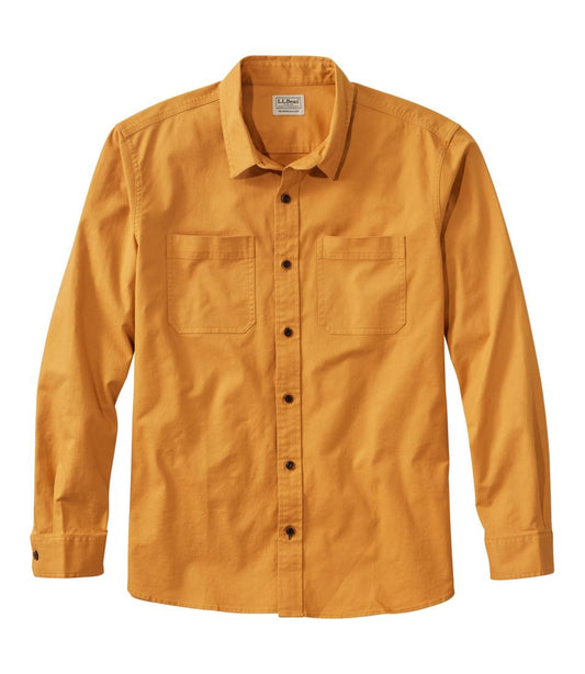 Men's BeanFlex® Twill Shirt, Traditional Untucked Fit, Long-Sleeve - L.L.Bean Customer Favorite