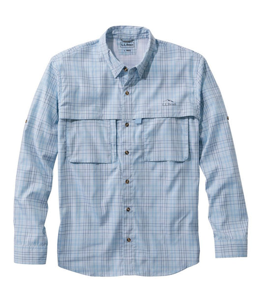 Men's Tropicwear Shirt, Plaid Long-Sleeve - L.L.Bean Great Value