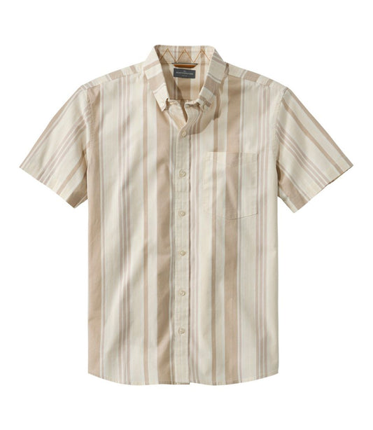Men's Signature Stretch Poplin Shirt, Short-Sleeve, Slim Fit - L.L.Bean Customer Favorite