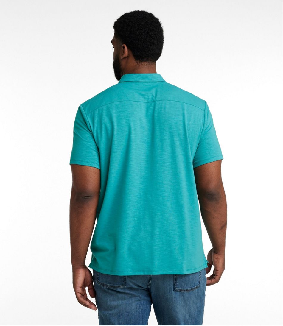 Men's Lakewashed Performance Shirts, Button-Front Shirt, Short-Sleeve - L.L.Bean Classic