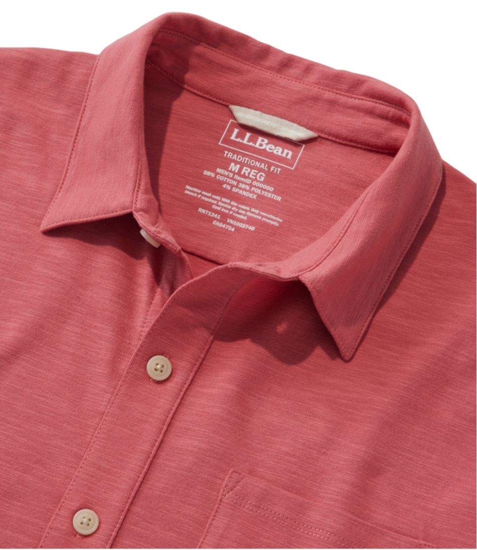 Men's Lakewashed Performance Shirts, Button-Front Shirt, Short-Sleeve - L.L.Bean Classic