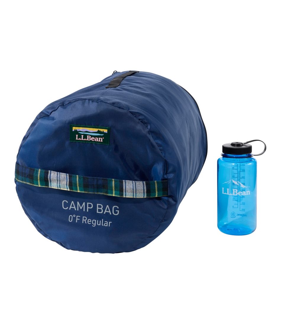 L.L.Bean Flannel Lined Camp Sleeping Bag, 0° - L.L.Bean Quality