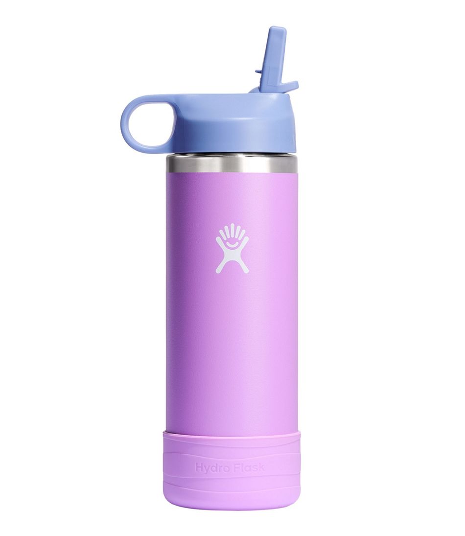 Kids' Hydro Flask Wide Mouth Straw Cap And Boot, 18 oz. - L.L.Bean Customer Favorite