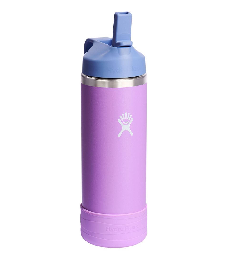 Kids' Hydro Flask Wide Mouth Straw Cap And Boot, 18 oz. - L.L.Bean Customer Favorite