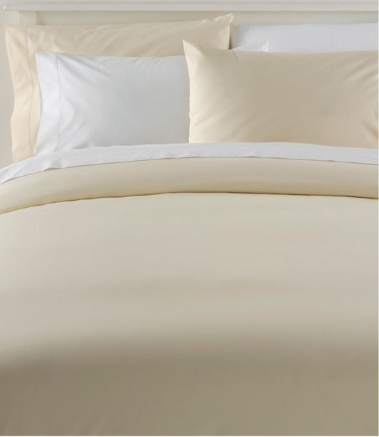 280-Thread-Count Pima Cotton Percale Comforter Cover Collection - L.L.Bean Great Value