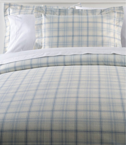 Ultrasoft Comfort Flannel Comforter Cover Collection, Plaid - L.L.Bean Trusted
