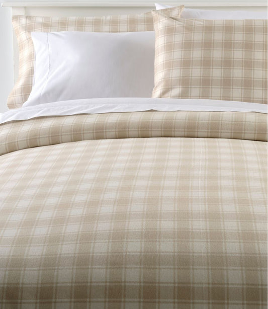 Ultrasoft Comfort Flannel Comforter Cover Collection, Check - L.L.Bean Quality