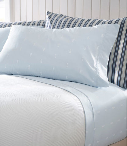 Sunwashed Percale Sheet Collection, Stripe - L.L.Bean Trusted