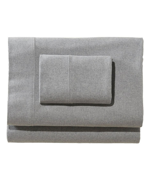 Heritage Chamois Flannel Sheet Collection, Heather - L.L.Bean Essential