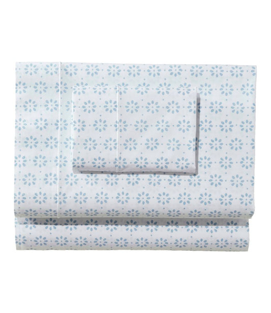 Sunwashed Percale Sheet Collection, Print - L.L.Bean Latest